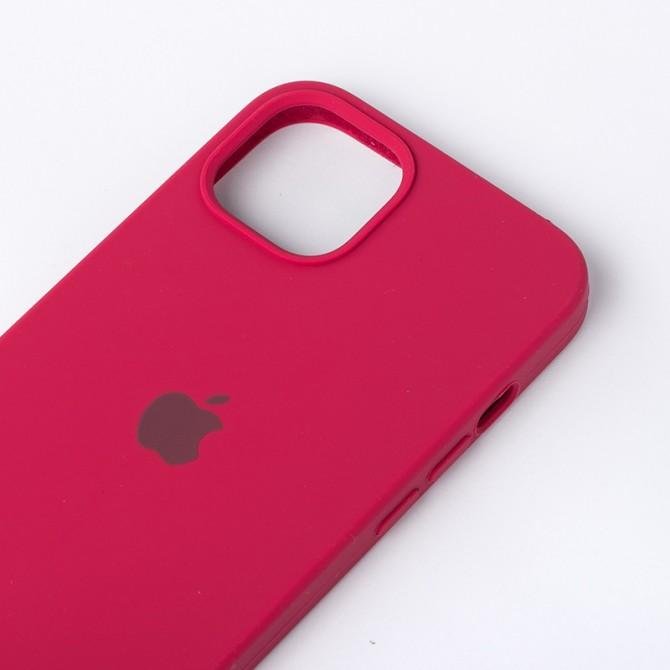 Чехол силиконовый для iPhone 11 Темно вишневый-3