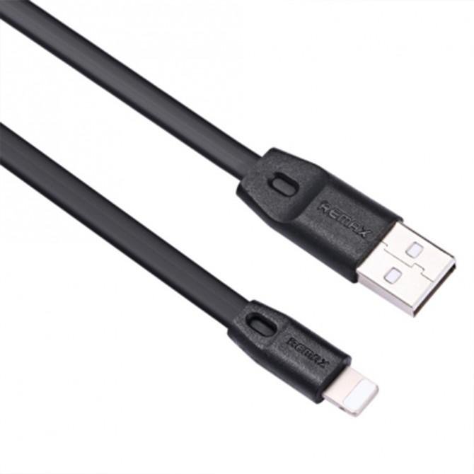 Кабель Remax Full Speed RC-001i iPhone 6 Чёрный 2m (5-009)-2