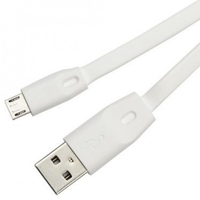 Кабель Remax Full Speed RC-001m microUSB Белый 2m (5-012)-1