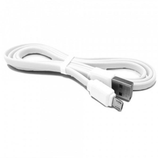 Кабель Remax Full Speed RC-001m microUSB Белый 2m (5-012)-2