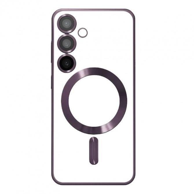 Силіконовий чохол SHINING with MagSafe для Samsung Galaxy S24/S25 Vilote