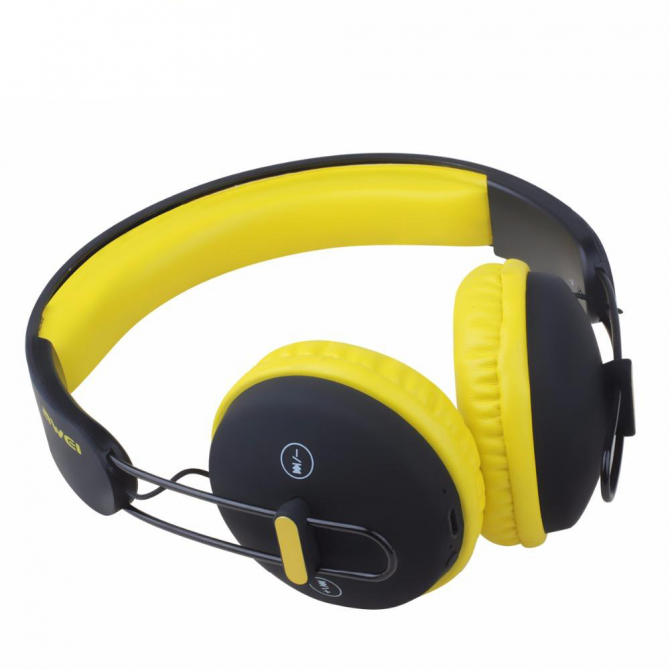 Беспроводные наушники Awei A800BL Жёлтый-1