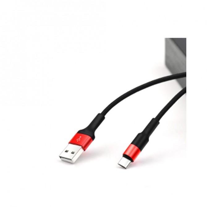 Кабель Hoco X26 Type-C Чёрный/Красный-1