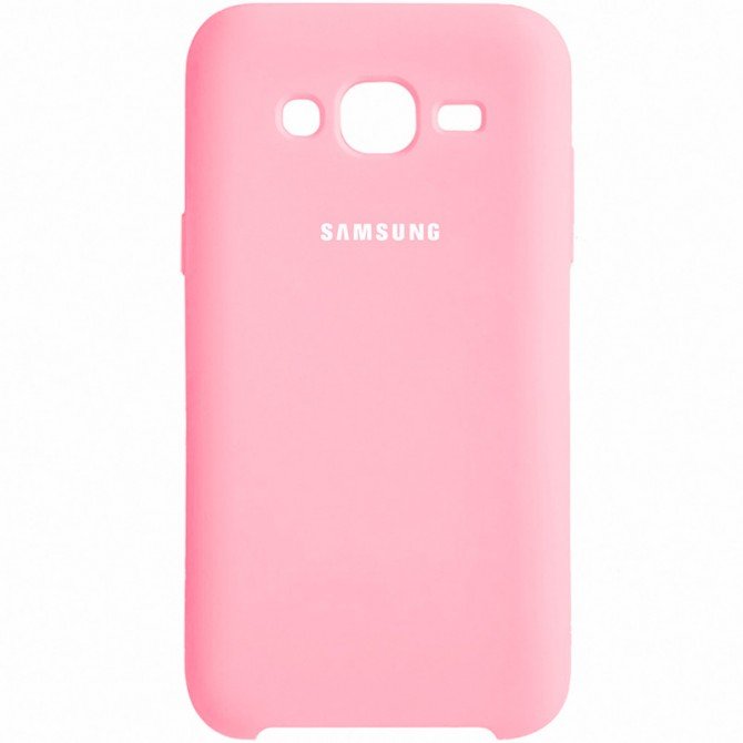 Original Soft Case Samsung J500 (J5) Рожевий
