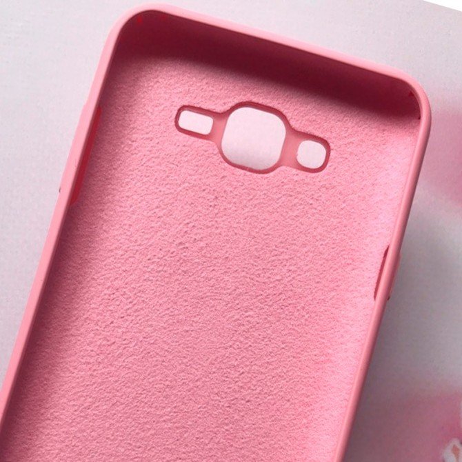 Original Soft Case Samsung J500 (J5) Рожевий-3