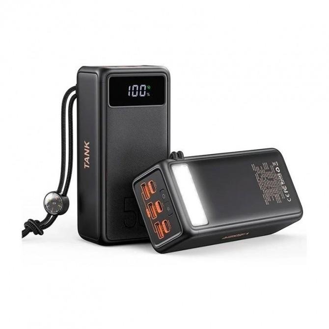Повербанк Veger Tank Lite LCD QC+PD 130W 56000 mAh Black