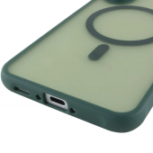Чeхол TPU+PC Lyon Frosted series with Magsafe Samsung Galaxy A57 /5G Green
