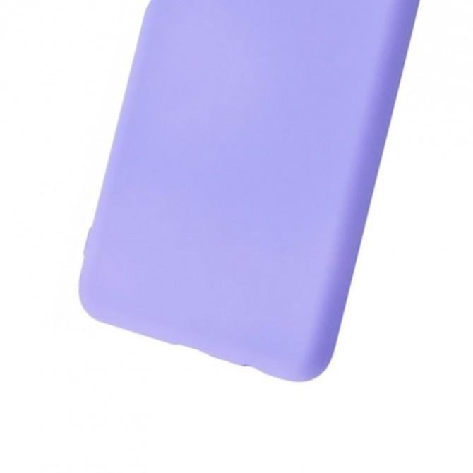 Чехол Original Soft Case Samsung A035 Galaxy A03 Сиреневый FULL-2