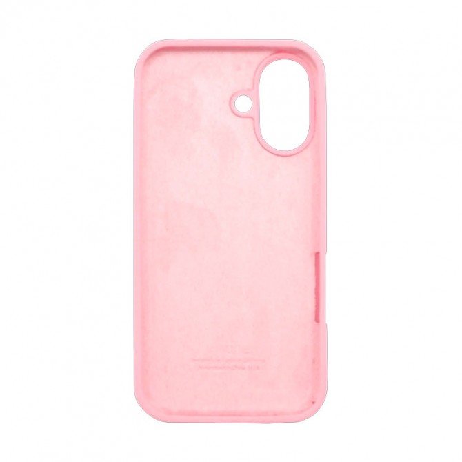 Силіконовий чохол для iPhone 16 Light Pink FULL-1