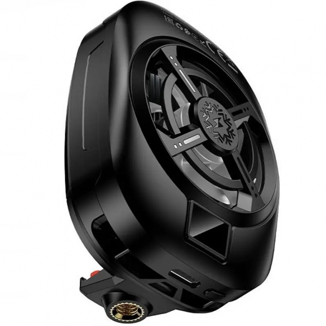 Охолоджувач телефону Hoco GM76 blue diamond Чорний-1