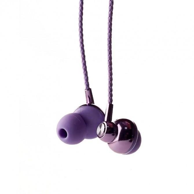 Наушники MP3 DC DCS-28 metal Purple