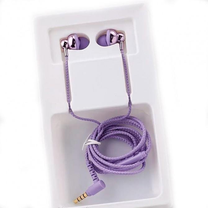 Наушники MP3 DC DCS-28 metal Purple-1