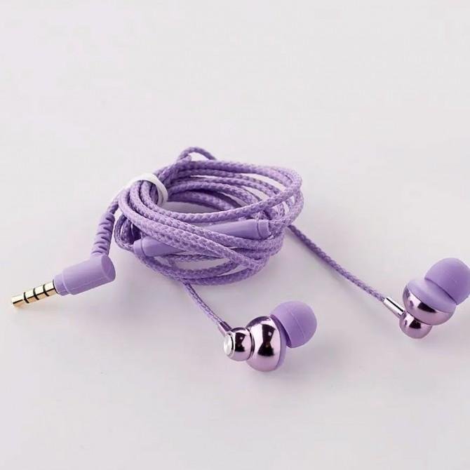 Наушники MP3 DC DCS-28 metal Purple-2