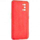 Чехол накладка Original Soft Case Realme 7 Pro Красный FULL Чехол накладка Original Soft Case Realme 7 Pro Красный FULL