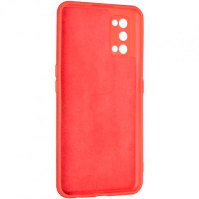 Чехол накладка Original Soft Case Realme 7 Pro Красный FULL-1