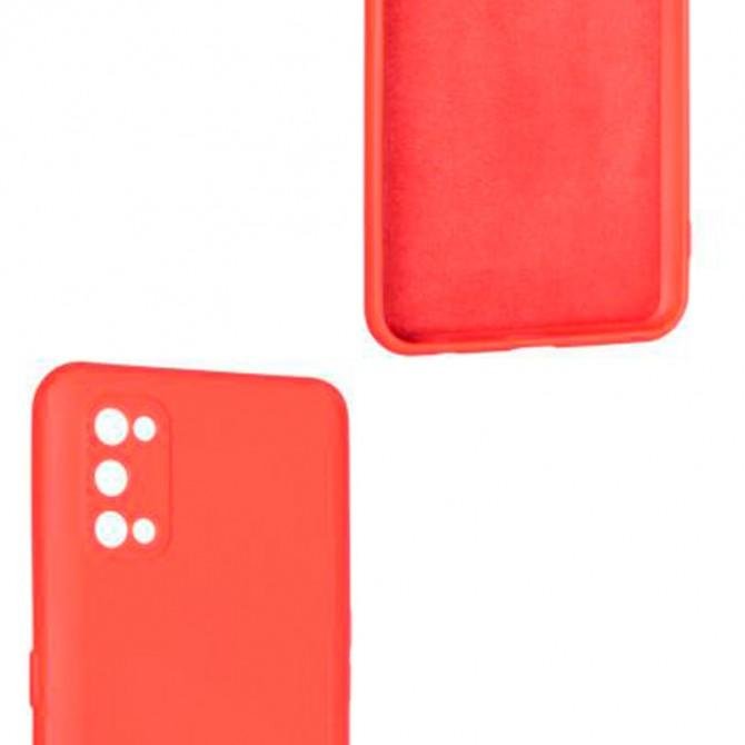 Чехол накладка Original Soft Case Realme 7 Pro Красный FULL-2