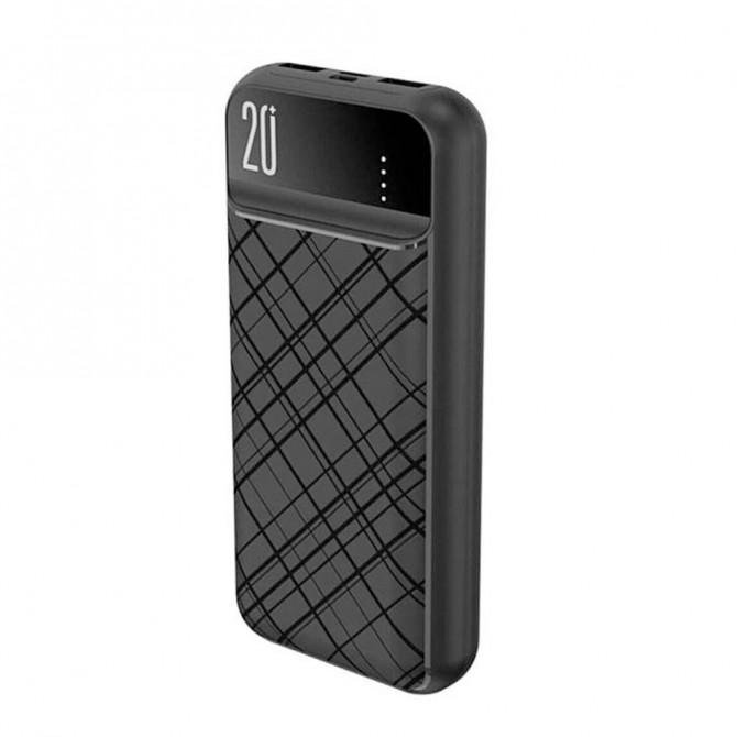 Повербанк XO PR111 20000 mAh PD + QC 3.0 18W Black