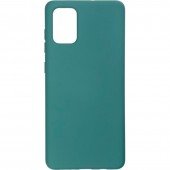 Чехол Soft Case Samsung A715 Galaxy A71 Хвойно Зеленый FULL Чехол Soft Case Samsung A715 Galaxy A71 Хвойно Зеленый FULL