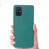 Чехол Soft Case Samsung A715 Galaxy A71 Хвойно Зеленый FULL Чехол Soft Case Samsung A715 Galaxy A71 Хвойно Зеленый FULL