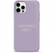 Чехол Pump Silicone Minimalistic Case for iPhone 12/12 Pro Nothing Holy Чехол Pump Silicone Minimalistic Case for iPhone 12/12 Pro Nothing Holy