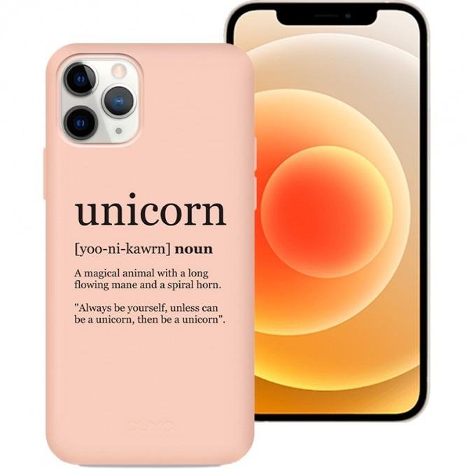 Чехол Pump Silicone Minimalistic Case for iPhone 12/12 Pro Unicorn Wiki-1