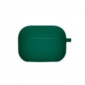 Чохол U-Like Silicone Protective Case For Airpods 4 Microfibre Dark Green Чохол U-Like Silicone Protective Case For Airpods 4 Microfibre Dark Green