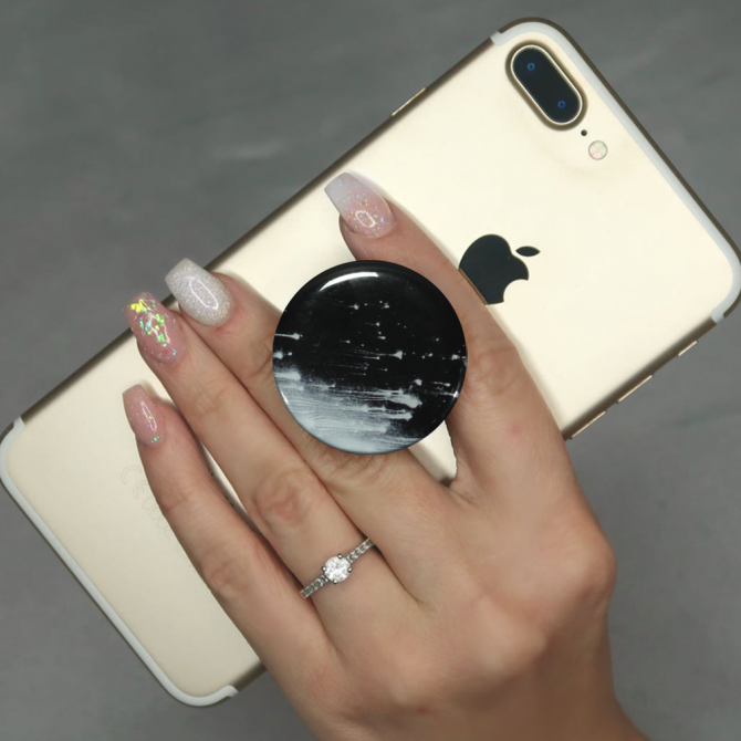 Держатель Pop Socket Planet Чёрный-3