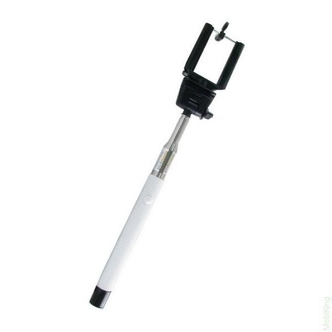 Монопод Optima Z07-5F Білий + Bluetooth кнопка