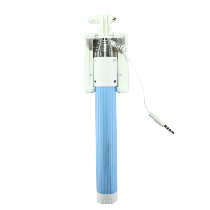 Монопод Optima MP-03 Classic with Mirror Синій + кнопка через 3,5"-1