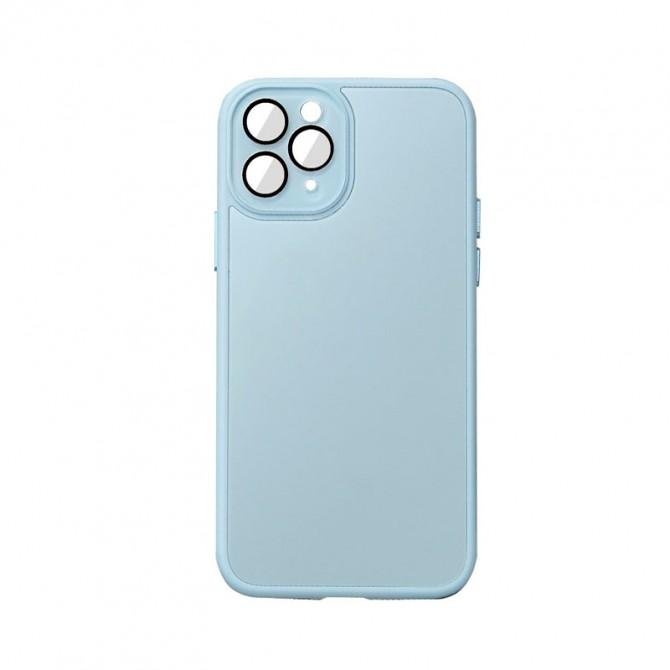 Чехол TPU+Glass Sapphire Midnight для Apple iPhone 11 Pro (5.8") Голубой