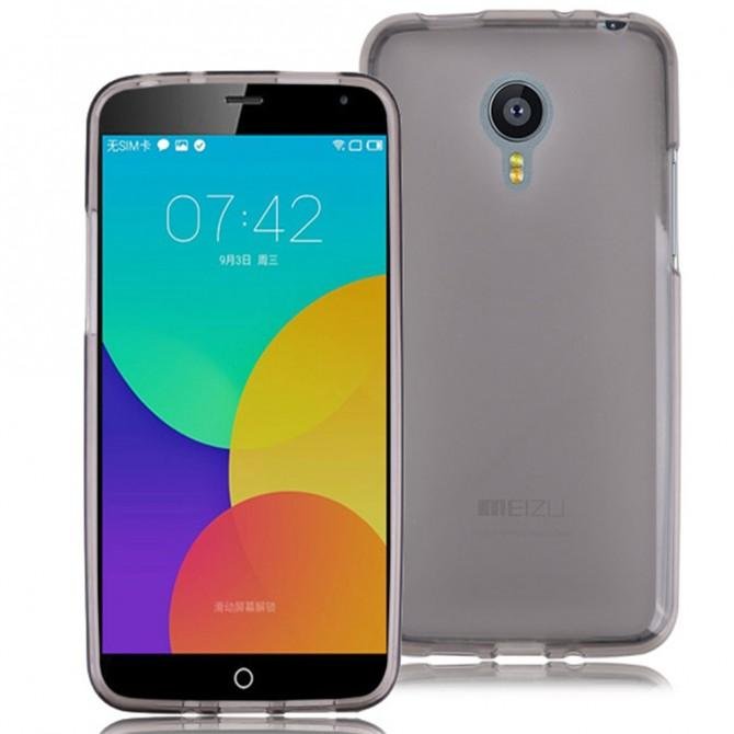 Чохол Silicone Case для Meizu MX4 Чорний-2