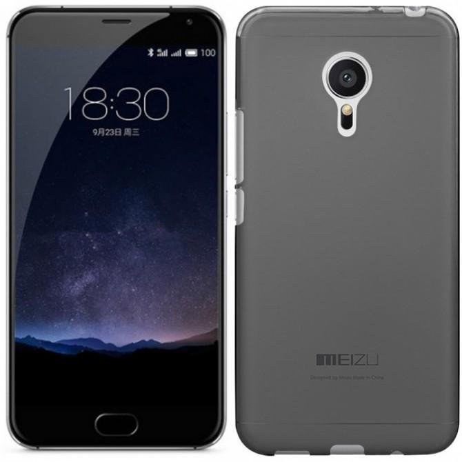 Чехол Silicone Case для Meizu Pro 5 Чёрный