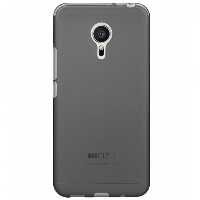 Чехол Silicone Case для Meizu Pro 5 Чёрный-1