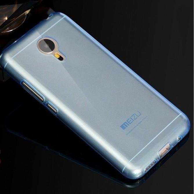 Чехол Silicone Case для Meizu Pro 5 Blue-2