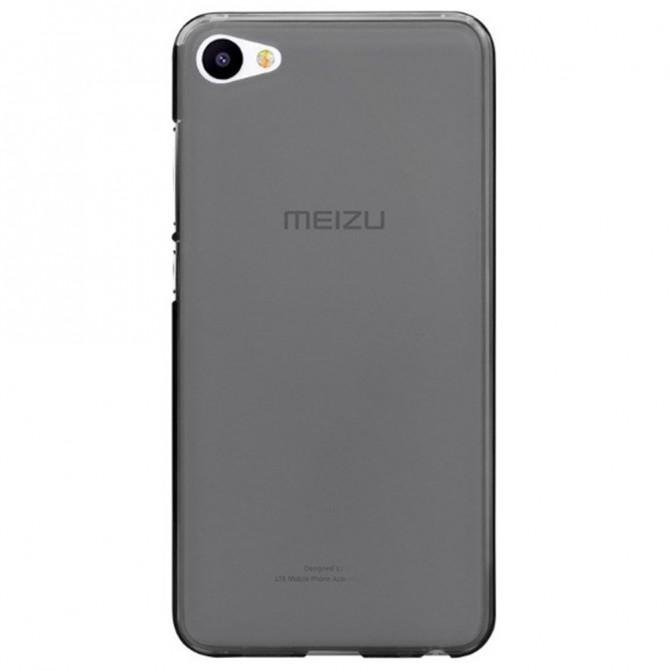 Чохол Silicone Case для Meizu U20 Чорний-1