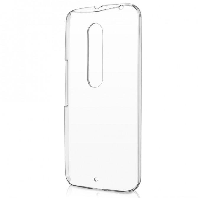 Чехол Silicone Case для Motorola Moto X White-1