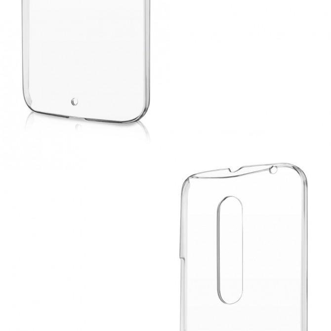 Чехол Silicone Case для Motorola Moto X White-3