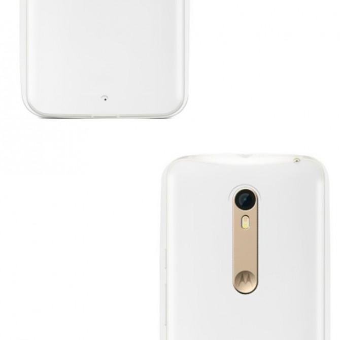 Чохол Silicone Case для Motorola X Style Білий-3