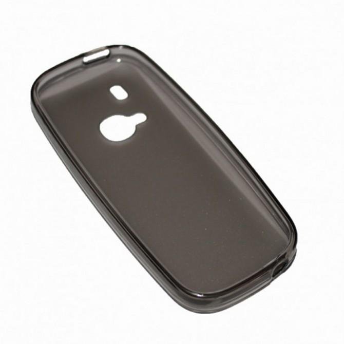 Чехол Silicone Case для Nokia 3310 New Чёрный-1