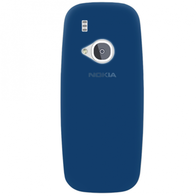 Чехол Silicone Case для Nokia 3310 New Blue-1