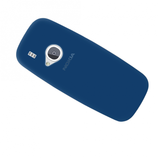 Чехол Silicone Case для Nokia 3310 New Blue-2