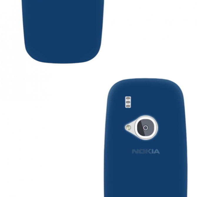 Чехол Silicone Case для Nokia 3310 New Blue-3