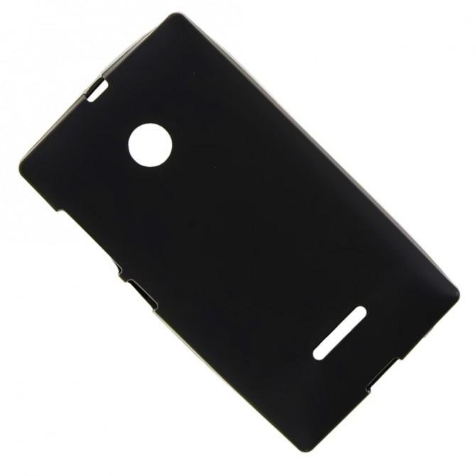 Чохол Silicone Case для Nokia 435/532 (Microsoft) Чорний-2