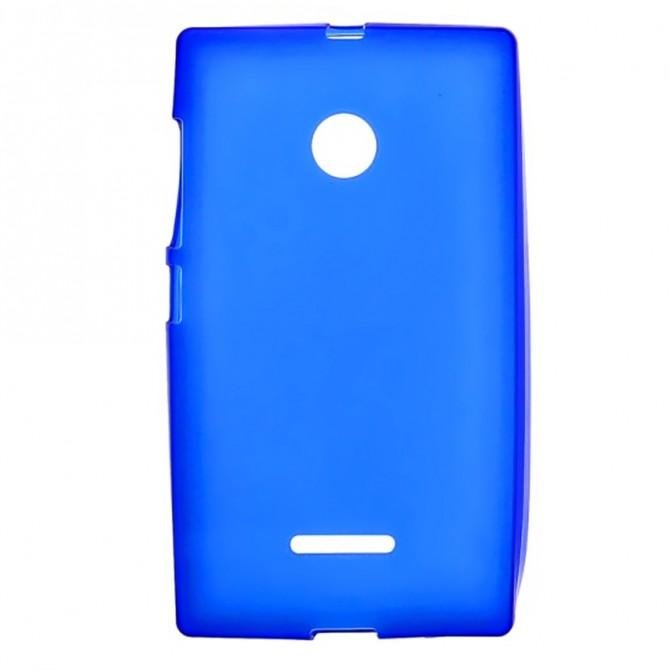 Чохол Silicone Case для Nokia 435/532 (Microsoft) Синій-1