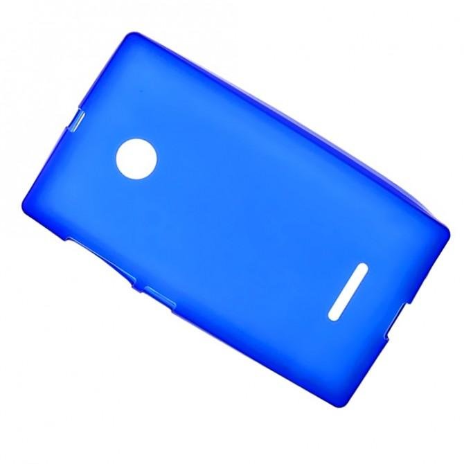 Чохол Silicone Case для Nokia 435/532 (Microsoft) Синій-2