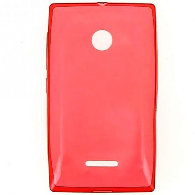 Чохол Silicone Case для Nokia 435/532 (Microsoft) Червоний-1