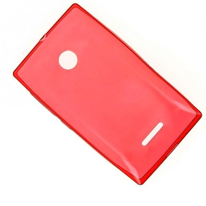 Чохол Silicone Case для Nokia 435/532 (Microsoft) Червоний-2