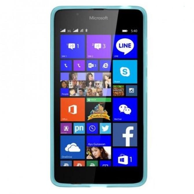 Чохол Silicone Case для Nokia 540 (Microsoft) Синій-2