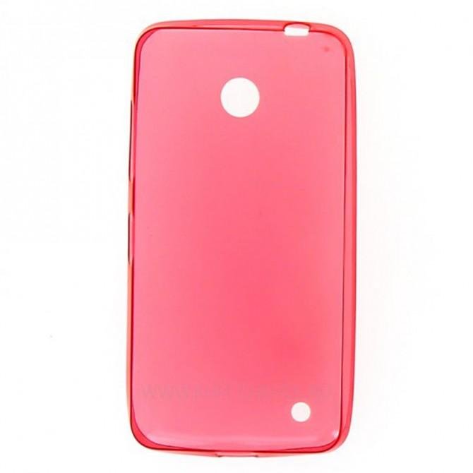 Чехол Silicone Case для Nokia 630/635 Red-1