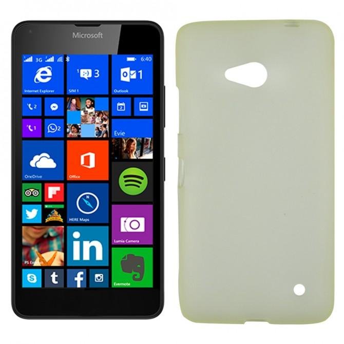 Чехол Silicone Case для Nokia 640 (Microsoft) White